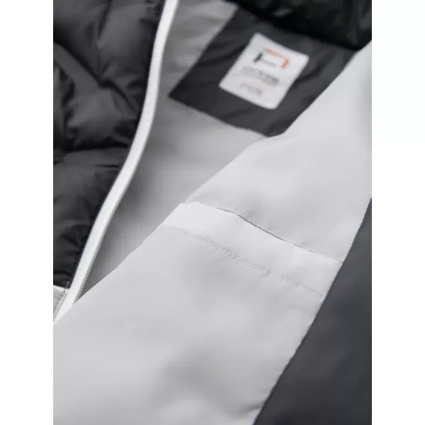  Sacou OMBRE OM-JALP-0206 GRAFIT ȘI ALB 