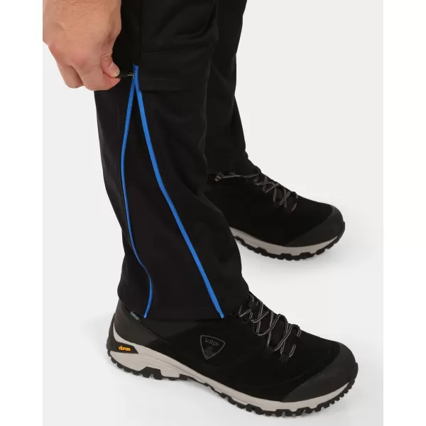  Pantaloni softshell pentru bărbați KILPI NORWEL-M ZM0416KI NEGRU 