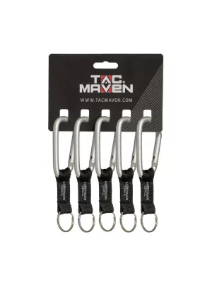 Carabină PENTAGON CARABINER 8ΜΜ D25029 ARGINT