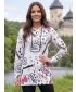 Hanorac de dama ALTISPORT GITA ALB