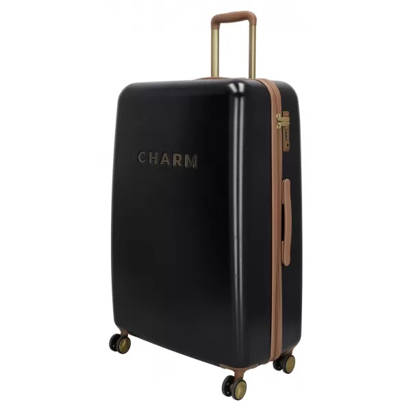  Valiză CHARM LONDON CAPETOWN L NEGRU 