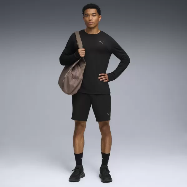  Tricou pentru bărbați PUMA M CLOUDSPUN LS TEE 52759101 PUMA NEGRU 