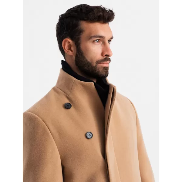  Haina masculină OMBRE OM-COWC-0141 MARO DESCHIS 