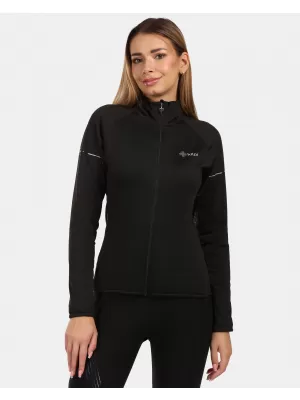 Hanorac de damă din fleece KILPI JUNIE-W ZL0207KI NEGRU
