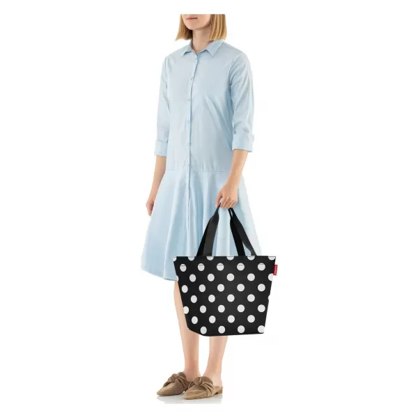  Geantă de mână REISENTHEL SHOPPER M PUNCTE ALBE 