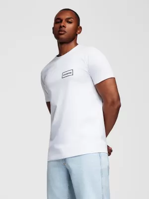Tricou pentru bărbați OMBRE OM-TSPT-0231 ALB