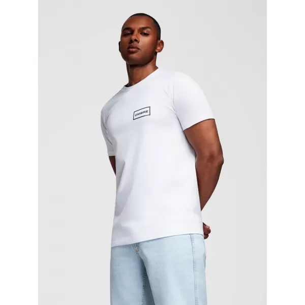 Tricou pentru bărbați OMBRE OM-TSPT-0231 ALB 