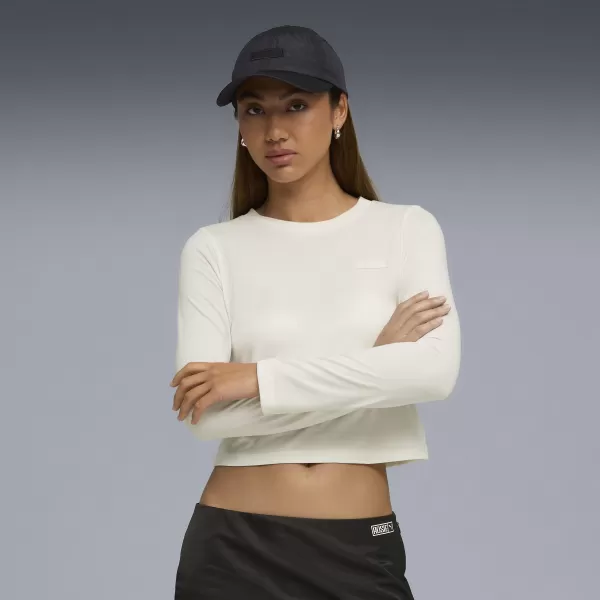  Cămaşă PUMA X ROSÉ LONGSLEEVE TEE 63380577 ALB CALD 