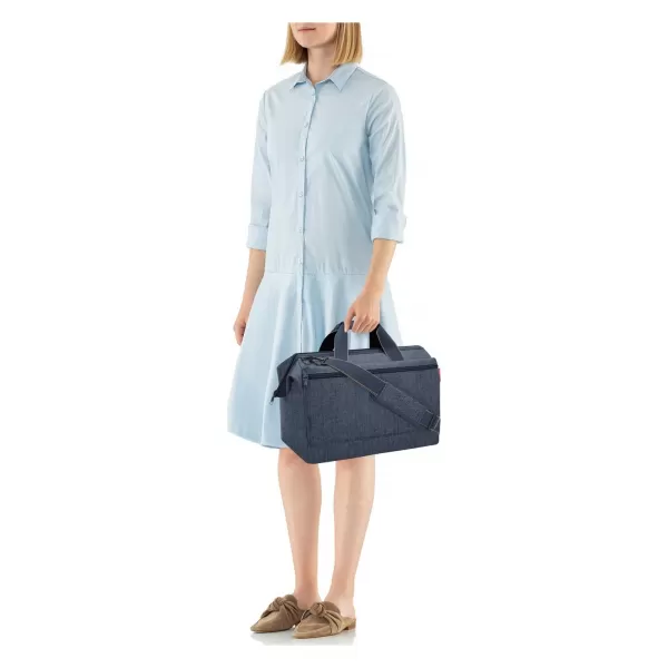  Sac REISENTHEL ALLROUNDER L POCKET HERINGBONE ALBASTRU ÎNCHIS 