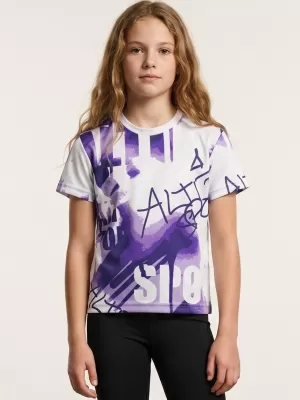 Premium funcțional pentru copii ALTISPORT VOJ/ALK076TR01 VIOLET/ALB