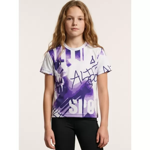  Premium funcțional pentru copii ALTISPORT VOJ/ALK076TR01 VIOLET/ALB 