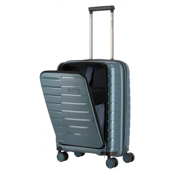  Valiză TRAVELITE AIR BASE 4W S FRONT POCKET ALBASTRU CA GHEATA 