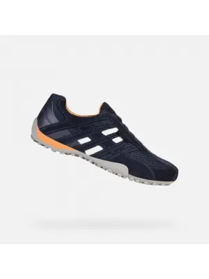 Adidași pentru bărbați GEOX SNAKE G002632 ALBASTRU ÎNCHIS