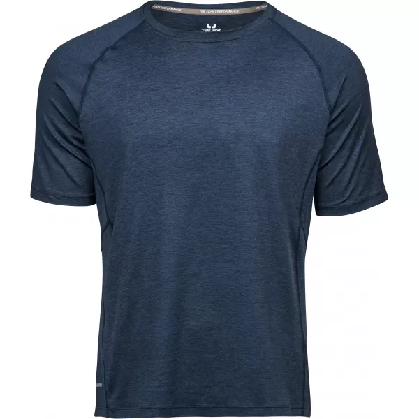  Tricou pentru bărbați TEE JAYS | TJ 7020 BLEUMARIN MELANGE 