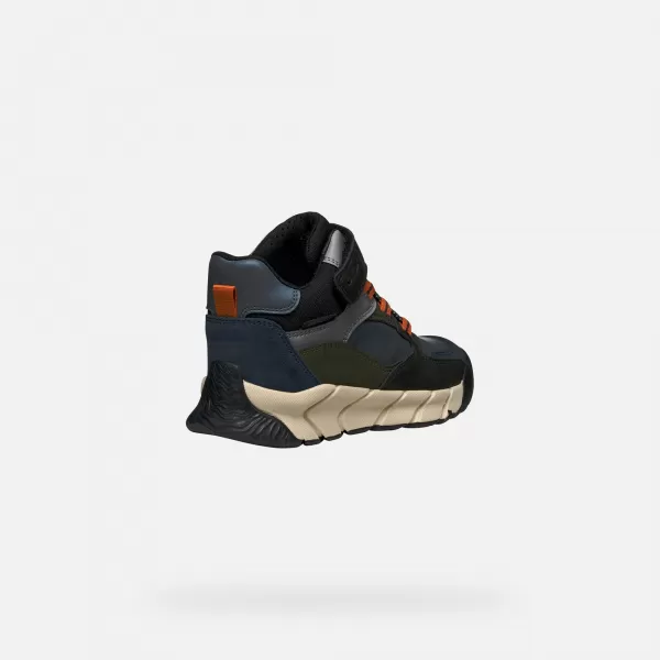 Botine pentru baieti GEOX FLEXYPER PRO BOY B J56NBA0ME22C0033 ALBASTRU ÎNCHIS 