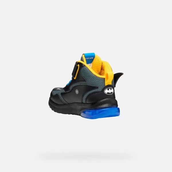  Adidași pentru băieți GEOX CIBERDRON J56LBE0BC14C0054 NEGRU 