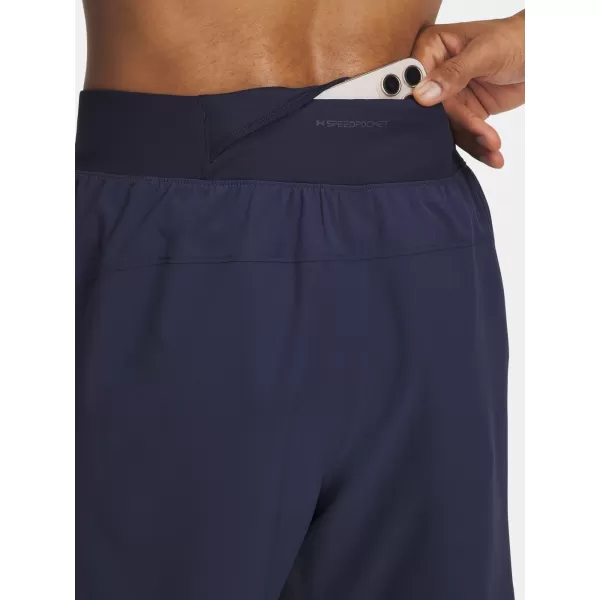  Pantaloni scurți pentru bărbați UNDER ARMOUR UA LAUNCH PRO 7 SHORTS ALBASTRU 