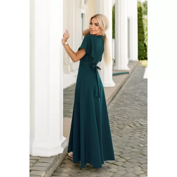  Rochie NUMOCO JENNIFER 581-8 VERDE STICLA 