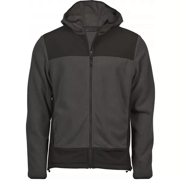  Jachetă pentru bărbați TEE JAYS | TJ 9124 ASFALT/NEGRU 