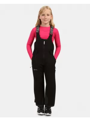 Pantaloni de schi pentru copii KILPI CHARLIE-J ZJ0402KI NEGRU