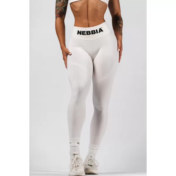  Jambiere Extra Push-Up cu talie înaltă FLOW FĂRĂ CURSURI 496 CREAM Nebbia 