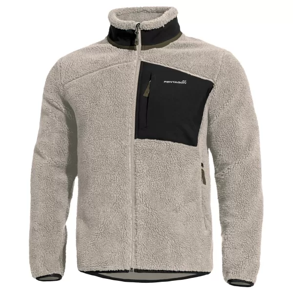  Hanorac fleece PENTAGON SUMMIT SHERPA FLEECE K08063 BRONZ DESERT 