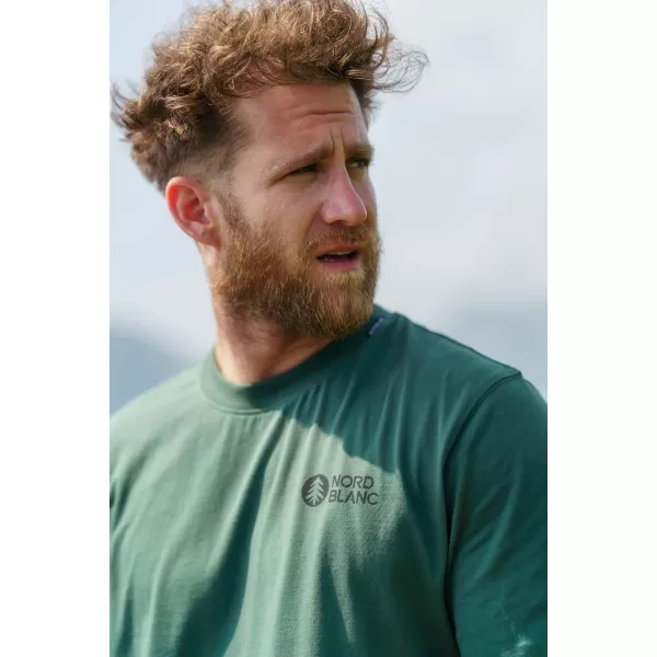  Cămaşă NORDBLANC RUMBLE NBSMT8160 VERDE ÎNCHIS 