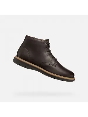 Pantofi pentru bărbați GEOX POVE G011452 MARO ÎNCHIS
