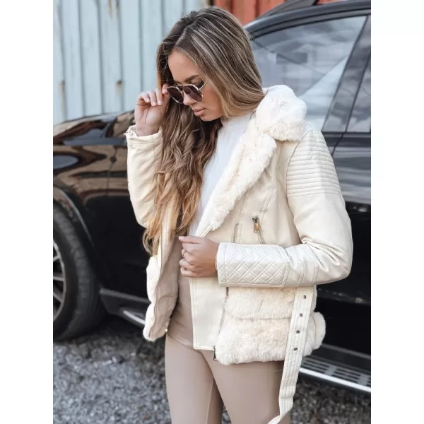  Geaca de dama DSTREET TY5275 ECRU 