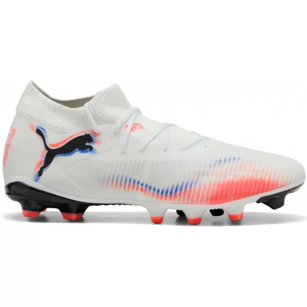  Pantofi pentru bărbați PUMA FUTURE 8 MATCH FG/AG 10859301 WHITE/ ALB/PUMA NEGRU/ROȘU STRĂLUCITOR 