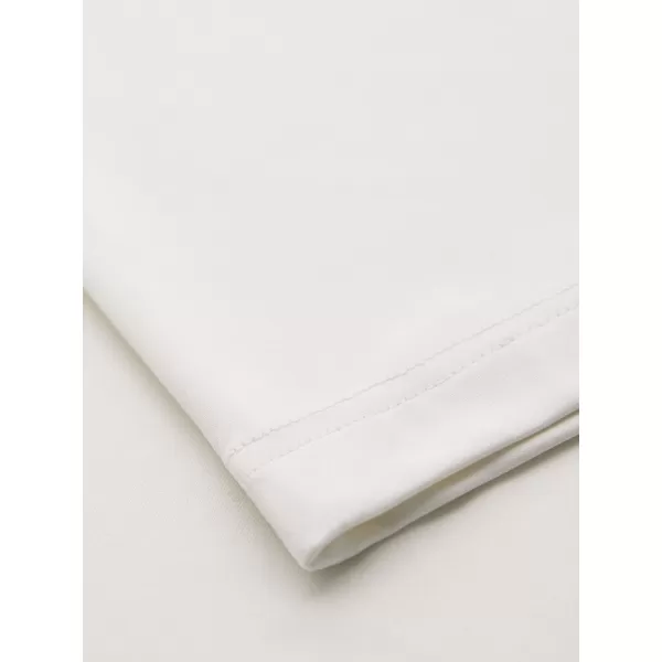  Mens t -thirt cu guler OMBRE OM-POSS-0150 CREMĂ 