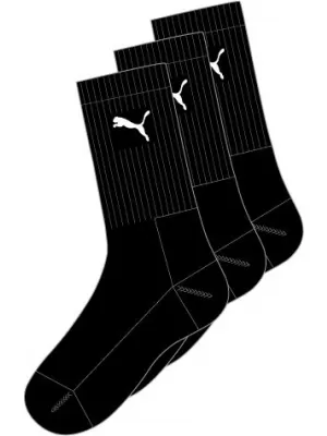 Șosete pentru bărbați PUMA CREW SOCK 3P 88035501 NEGRU
