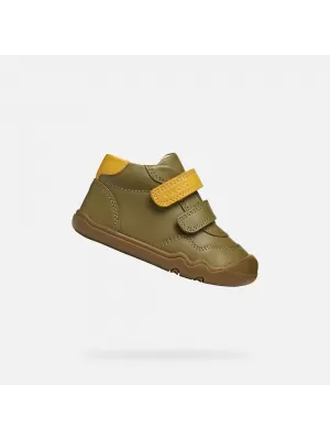 Băieți desculți GEOX STEPPIEUP B565WC00085CE32P KAKI