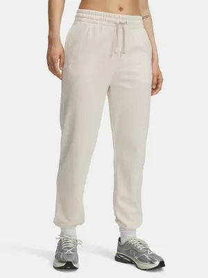 Pantaloni de trening pentru femei UNDER ARMOUR UA RIVAL TERRY JOGGERS 1382735-783 MARO