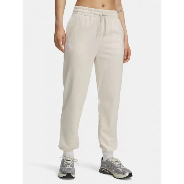  Pantaloni de trening pentru femei UNDER ARMOUR UA RIVAL TERRY JOGGERS 1382735-783 MARO 