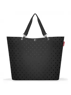 Sac REISENTHEL SHOPPER XL PUNCTE LUCIOASE NEGRE