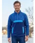 Hanorac pentru bărbați din fleece ALTISPORT GARM ALBASTRU