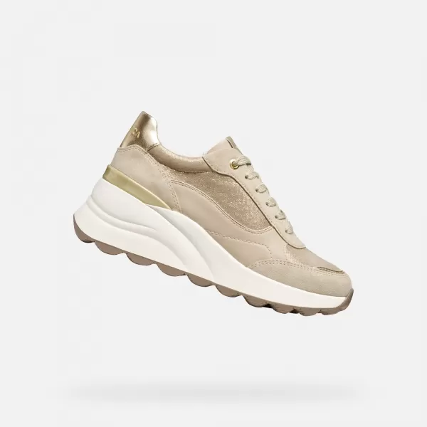  Adidași de damă GEOX SPHERICA EC13 G009316 CREMOS 