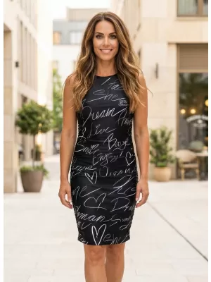 Rochie premium dama ALTISPORT VOJ/ALW084SAT03 NEGRU