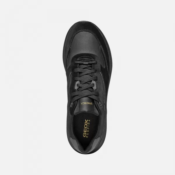  Adidași pentru bărbați GEOX SPHERICA ACTIF X1 G006837 NEGRU 