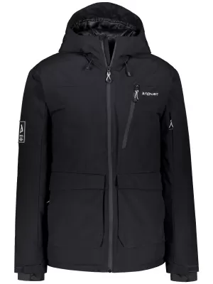 Geaca de iarna pentru barbati ALTISPORT GAL NEGRU