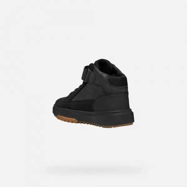 Botine pentru baieti GEOX BUNSHEE B ABX NEGRU 