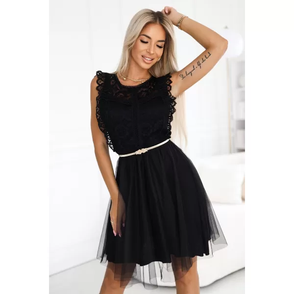  Rochie NUMOCO 454-5 NEGRU 