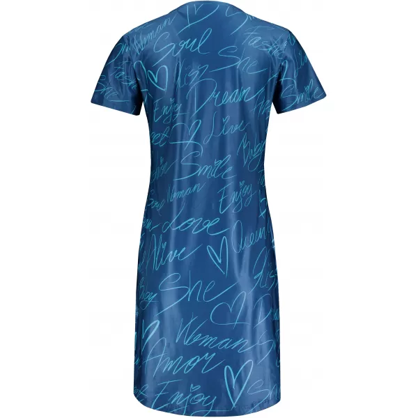  Tricou premium extins pentru femei ALTISPORT VOJ/ALW084SAT02 ALBASTRU 