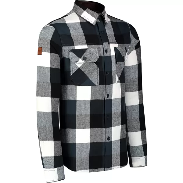  Cămașă de flanelă NORDBLANC QUANTUM NBSSM8243 GRI/VERDE 