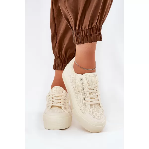  Pantofi BIG STAR de damă RR274630 BEI Pantofi Big Star 