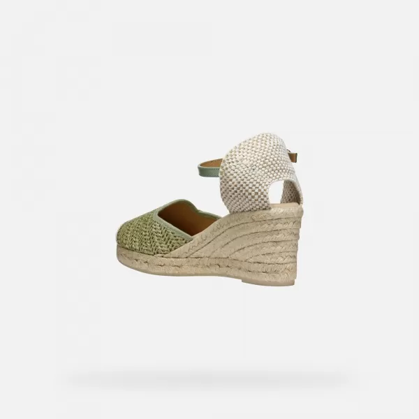  Sandale de dama GEOX GELSA LOW VERDE DESCHIS 