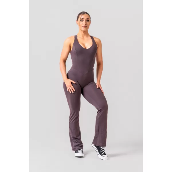  Shaping Salopetă evazată OWN THE GYM 397 BROWN Nebbia 