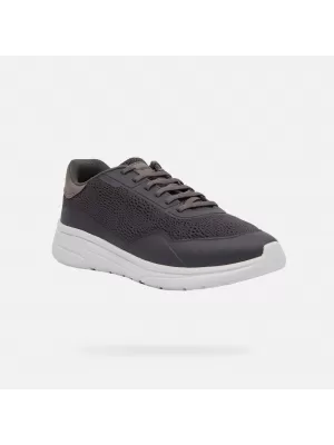 Adidași pentru bărbați GEOX KLAIVER GRI ÎNCHIS