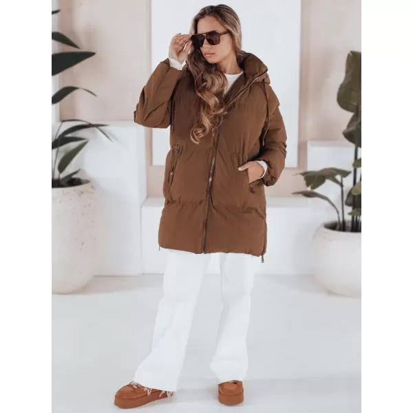  Geacă pentru doamne DSTREET TY3245 CARAMEL 